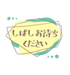 おしゃれ＊かわいい シンプルあいさつ（個別スタンプ：30）
