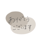 大人のくすみカラー♡（個別スタンプ：3）