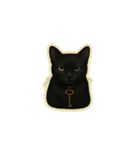 黒猫のノワール（個別スタンプ：4）