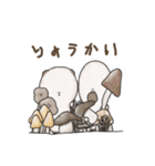 かすみ荘のくまさんとあひるさん（個別スタンプ：7）