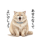 この惑星を支配する猫_2_敬語（個別スタンプ：4）