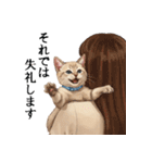 この惑星を支配する猫_2_敬語（個別スタンプ：18）