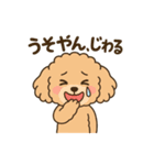 関西弁トイプードルスタンプ♡ツッコミ系♡（個別スタンプ：15）