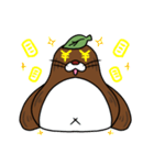 かみさまになりたいわもんたぬき（個別スタンプ：26）