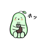 アボカドだって生きてるんだ（個別スタンプ：21）