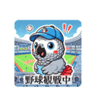 ヨウムとサザナミインコ（個別スタンプ：20）