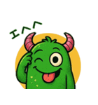 ポップなモンスタースタンプ（個別スタンプ：6）