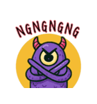 ポップなモンスタースタンプ（個別スタンプ：13）