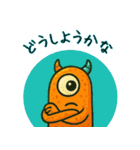 ポップなモンスタースタンプ（個別スタンプ：24）