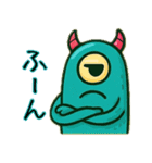 ポップなモンスタースタンプ（個別スタンプ：34）