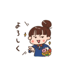 ももやまももこ（個別スタンプ：13）