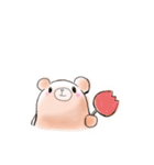 うちきなくまこ（春）（個別スタンプ：35）