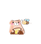 うちきなくまこ（春）（個別スタンプ：40）