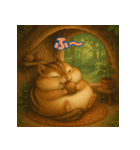 ぽっちゃりまるシマリス（個別スタンプ：22）