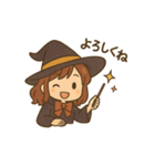 魔法少女のメッセージスタンプ（個別スタンプ：17）