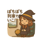 魔法少女のメッセージスタンプ（個別スタンプ：18）