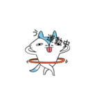 緊張がスゴイ（個別スタンプ：12）