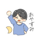 男の子スタンプでました！（個別スタンプ：3）
