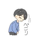 男の子スタンプでました！（個別スタンプ：21）