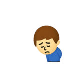 心配性なサトシくん（個別スタンプ：28）