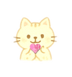 優しくて可愛い猫さん【日常挨拶】（個別スタンプ：15）