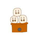 もちもちどり（個別スタンプ：1）