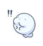 ぽやっとジュゴンのいつものあいさつ（個別スタンプ：1）