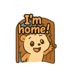 とらのかわいい日常 友達編【たれいち】（個別スタンプ：36）