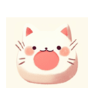 まるねこ - まんまる気分スタンプ（個別スタンプ：6）