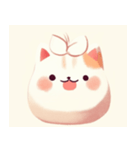 まるねこ - まんまる気分スタンプ（個別スタンプ：7）