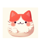 まるねこ - まんまる気分スタンプ（個別スタンプ：8）
