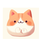 まるねこ - まんまる気分スタンプ（個別スタンプ：13）