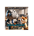 豆柴の日本語とタイ語の挨拶（ビジネス編）（個別スタンプ：29）