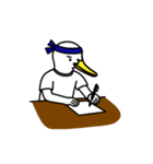 動くあひるっぺ 法律勉強応援（個別スタンプ：5）