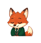 キツネ教授（個別スタンプ：16）