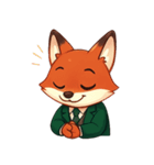 キツネ教授（個別スタンプ：21）