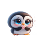 萌えペンギンの愛の告白（個別スタンプ：5）