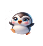 萌えペンギンの愛の告白（個別スタンプ：24）