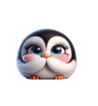 萌えペンギンの愛の告白（個別スタンプ：25）
