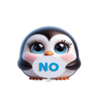 萌えペンギンの愛の告白（個別スタンプ：27）