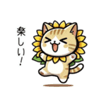 向日葵にゃん②…（個別スタンプ：38）
