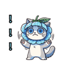 ネモフィラにゃん①.（個別スタンプ：31）