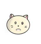 リアクションの猫（個別スタンプ：24）