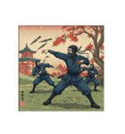 Ukiyoe Ninja（個別スタンプ：4）