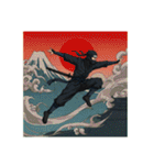 Ukiyoe Ninja（個別スタンプ：7）