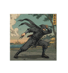 Ukiyoe Ninja（個別スタンプ：11）