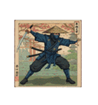 Ukiyoe Ninja（個別スタンプ：20）