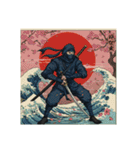 Ukiyoe Ninja（個別スタンプ：26）