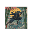 Ukiyoe Ninja（個別スタンプ：27）