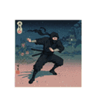Ukiyoe Ninja（個別スタンプ：28）